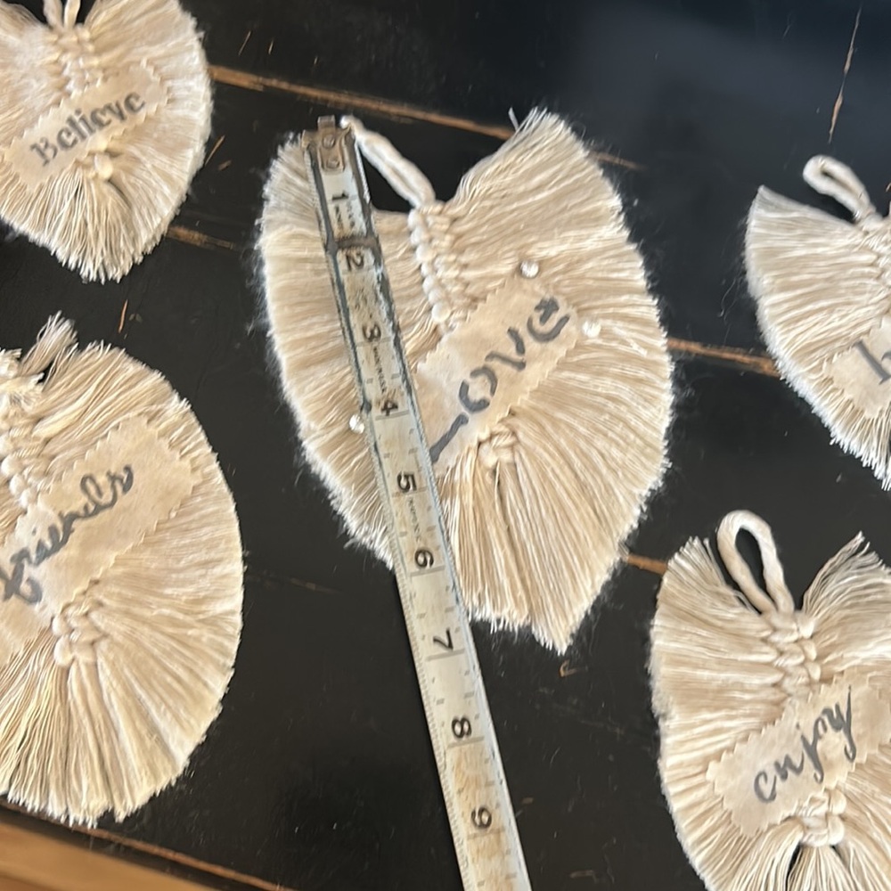 5 HANDMADE ORNAMENTS - Picture 5 of 12